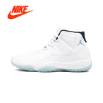 Original New Arrival Authentic NIKE Air Jordan 11 Retro Legend Blue AJ11 Mens Basketball Shoes