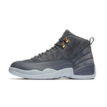 NIKE Air Jordan 12 Dark Grey AJ12 Original Womens Basketball Shoes Stability Height Increasing Sneakers For Women Shoes