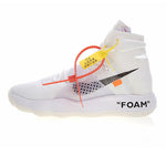 Nike HYPERDUNK 2017 FK OFF-WHITE Men's Basketball Shoes, White, Shock-absorbing Impact Resistant AJ4578-100