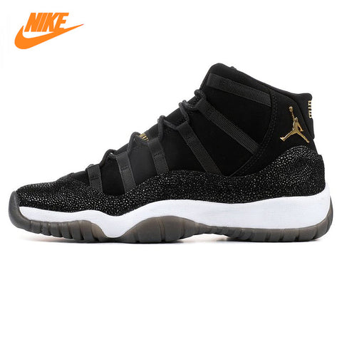 NIKE AIR JORDAN 11 PRM AJ11 Women's Basketball Shoes, Black, Shock Absorption  Non-slip  Balance  Abrasion Resistance 852625 030