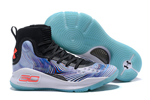 UNDER ARMOUR UA Men's Curry 4 Four High Top Basketball Sport Unique Fitness Training Athletic Running Sneakers