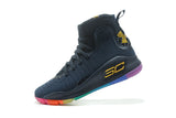 UNDER ARMOUR UA Men's Curry 4 Four High Top Basketball Sport Unique Fitness Training Athletic Running Sneakers