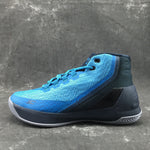 Under Armour Men's Curry 3 Shoes Mesh Breathable Charged Cushioning Sport Shoes High Top Stephen Curry Basketball