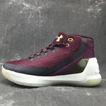 Under Armour Men's Curry 3 Shoes Mesh Breathable Charged Cushioning Sport Shoes High Top Stephen Curry Basketball