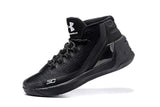Under Armour Men's Curry 3 Shoes Mesh Breathable Charged Cushioning Sport Shoes High Top Stephen Curry Basketball
