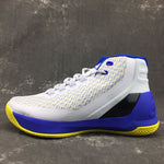 Under Armour Men's Curry 3 Shoes Mesh Breathable Charged Cushioning Sport Shoes High Top Stephen Curry Basketball