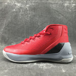 Under Armour Men's Curry 3 Shoes Mesh Breathable Charged Cushioning Sport Shoes High Top Stephen Curry Basketball