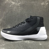 Under Armour Men's Curry 3 Shoes Mesh Breathable Charged Cushioning Sport Shoes High Top Stephen Curry Basketball