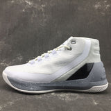 Under Armour Men's Curry 3 Shoes Mesh Breathable Charged Cushioning Sport Shoes High Top Stephen Curry Basketball