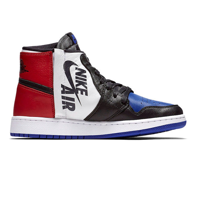 nike air jordan 1 red white and blue