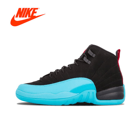 Original New Arrival Authentic NIKE Air Jordan 12 Retro (GS) "Gamma" Womens Basketball Shoes Sneakers  Sport Outdoor