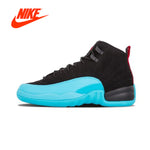 Original New Arrival Authentic NIKE Air Jordan 12 Retro (GS) "Gamma" Womens Basketball Shoes Sneakers  Sport Outdoor