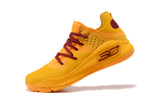 UNDER ARMOUR UA Men's Curry 4 Four Low Top Basketball Sport Unique Fitness Training Athletic Running Sneakers