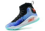 UNDER ARMOUR UA Men's Curry 4 Four High Top Basketball Sport Unique Fitness Training Athletic Sneakers